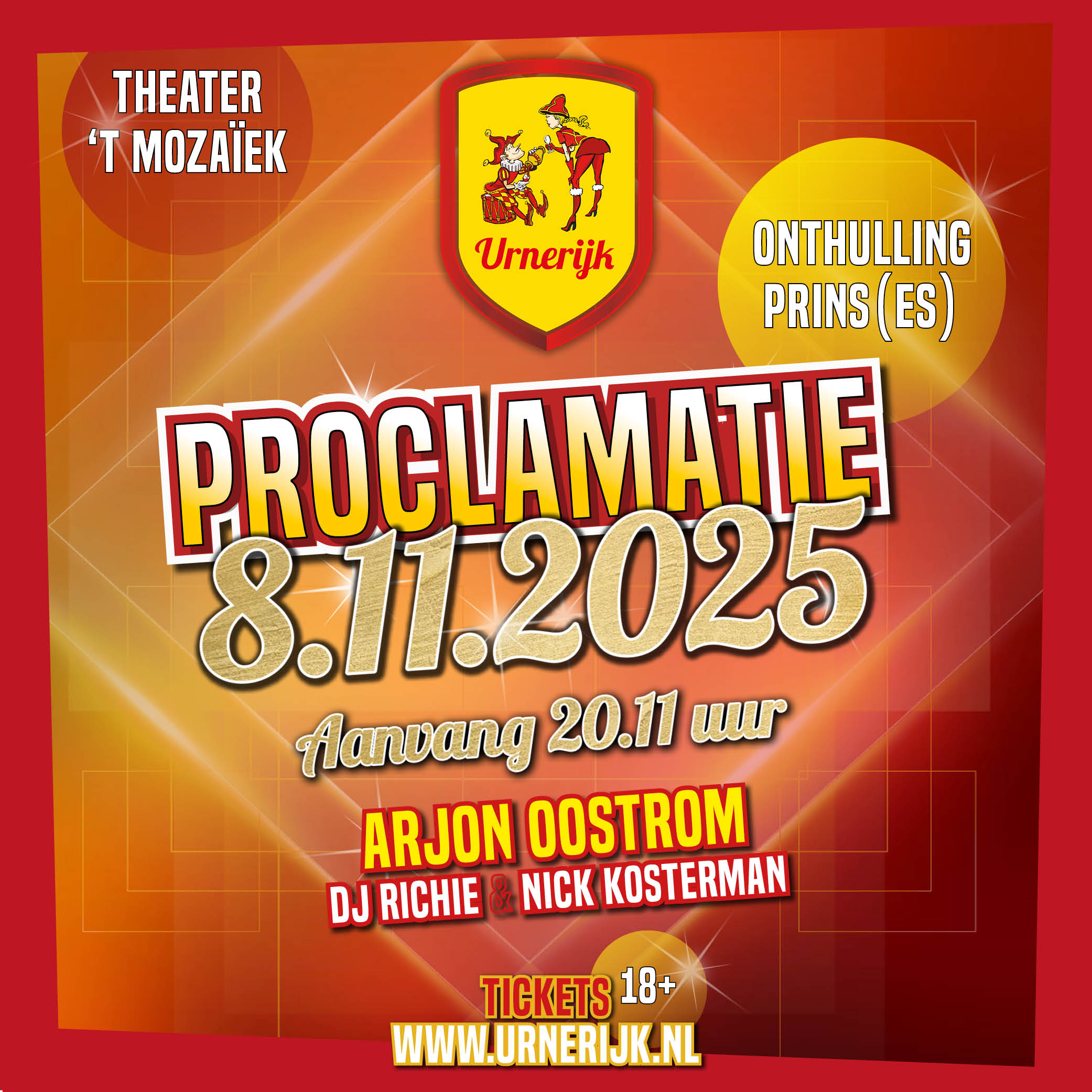 Proclamatie poster 2025 VIERKANT v02